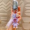 Fashion Space Astronaut Keyring Sunset Projector Light Keychain Pendant Female Couple Bag Ornament Keychains Gifts