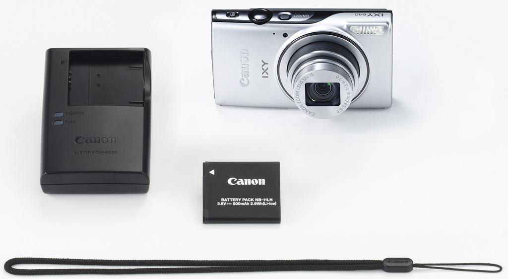 Canon IXY 640 Silver Digital Camera with 12x Optical Zoom (IXY640(SL))