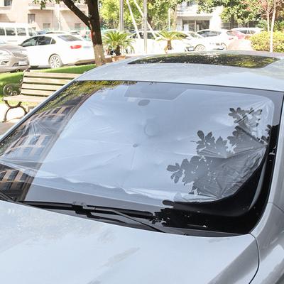 Upgraded Windshield Sun Shade Foldable Umbrella UV Rays Prevention Reflective Sunshade for Car