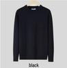 Trendy Harajuku Style Core-Spun Yarn Knitwear – Versatile No-Iron Round Neck Sweater