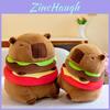 Capybara Burger Plush Toy Soft Stuffed Animal Gift For Kids And Girls Characters Included)