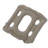 Ventilation Inflatable Cushion Seat Holes Pvc Flocking Cushioning Blow Up Seat Cushion For Long