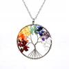 Necklace Tree Of Life Happiness Minerals Amulet