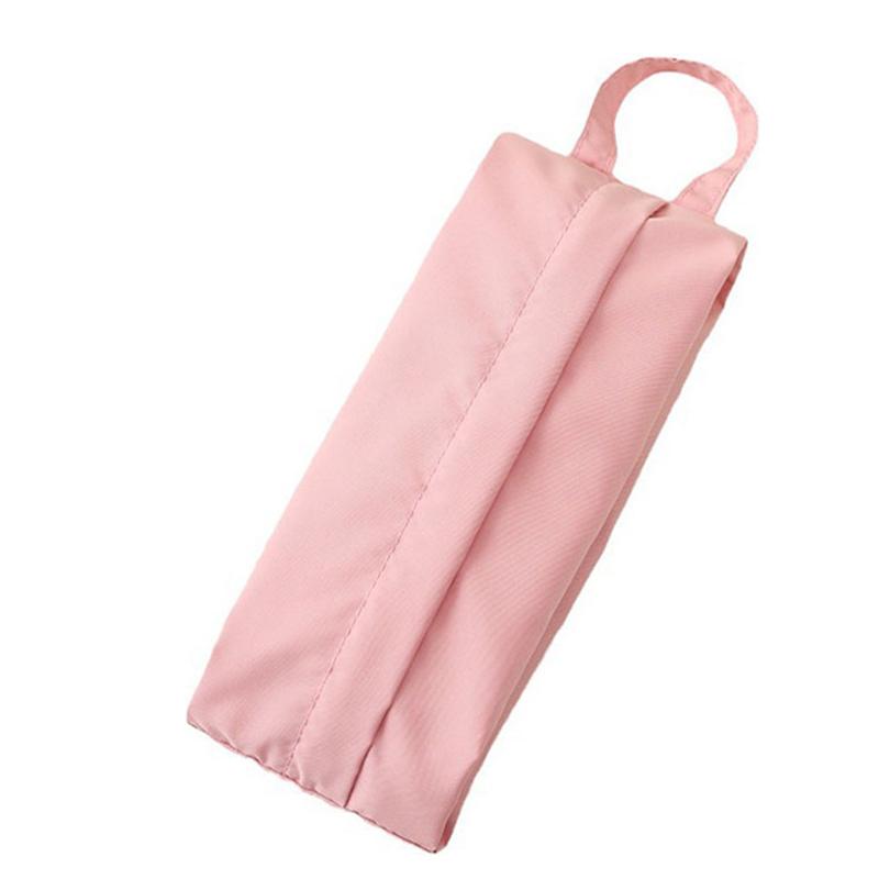 

Портативные дорожные сумки для хранения нижнего белья, носков, чехлов для обуви, водонепроницаемый карман, унисекс, сумка-органайзер на молнии, влагостойкая упаковка розовый