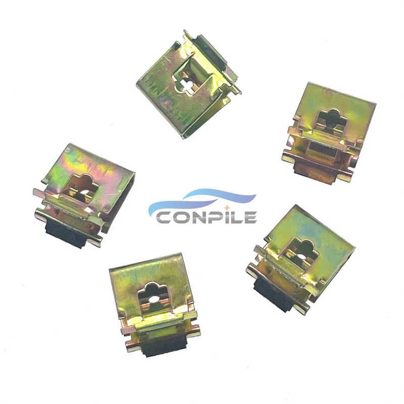 

5pcs for BMW X3 X5 MINI Mini Tailgate Trunk A-pillar C-pillar Interior Panel Fixed Iron Clip Buckle