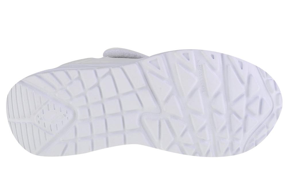 Skechers Uno Lite, weiße Turnschuhe für Mädchen