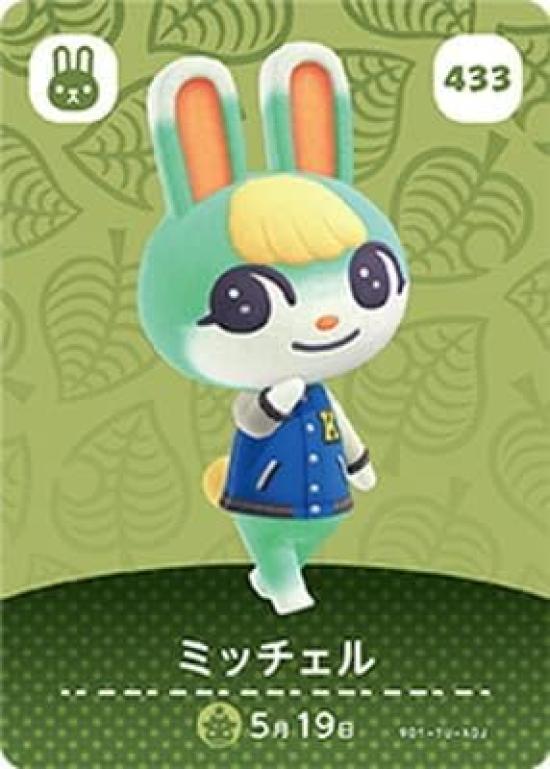 

Карточка amiibo Animal Crossing 433 Митчелл