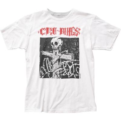 Cro-Mags Kříž a trny Pánské tričko Rock and roll hudba Klasická kapela Bílé