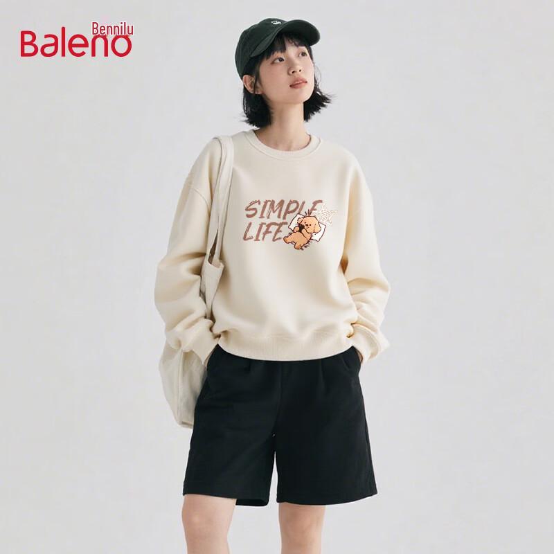 Baleno Унисекс Лонгслив с Графикой Лежащей Собаки 3XL