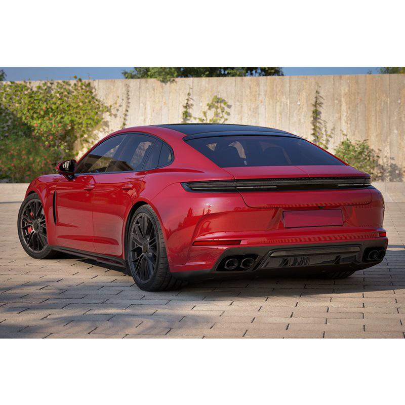 Panamera 970 Rear Bumper Upgrade Kit: 976 Body Kit with Original Hole Alignment
