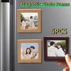 5PCS 4 Inches Magnetic Photo Frame Decorative Mini Picture Frames  Dorm Room