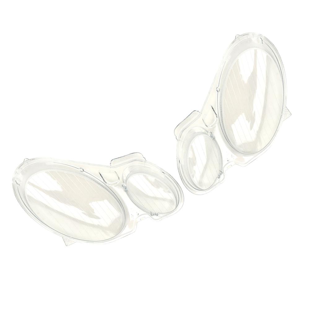 1 Pair Car Headlight Lens Cover Clear Headlight Lens Housing Replacement for Benz E Class W211 E280