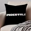 Game UUndertaleS Cushion Cover Pillowcase Antidustmite Invisible Zipper Short Plush Sofa Cushion