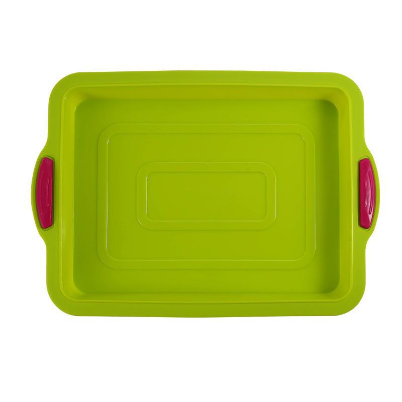 Cross-Border Brownie Silicone Baking Pan - DIY Square Cake Mold.
