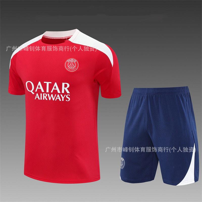 2526 Football Training Clothes Children's Suit Eindhoven Short-sleeved Shirt Club Same Style