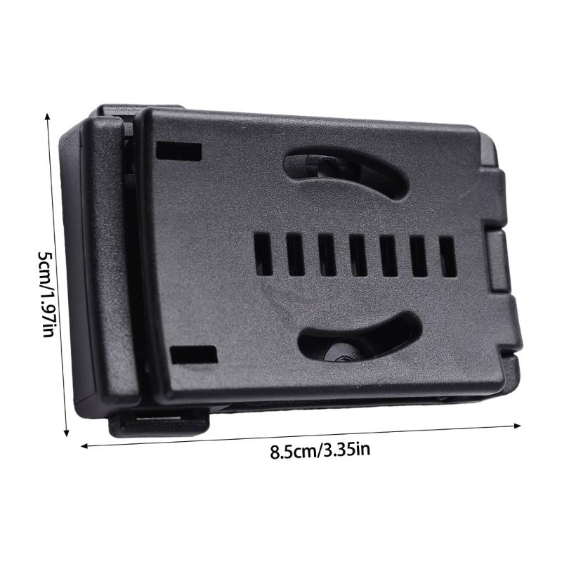 Camping Waist Sheath Scabbard Clamp Sheath Tool with Mounting Hardware Buckle Outdoor Waist Clip Belt Clip with Lock