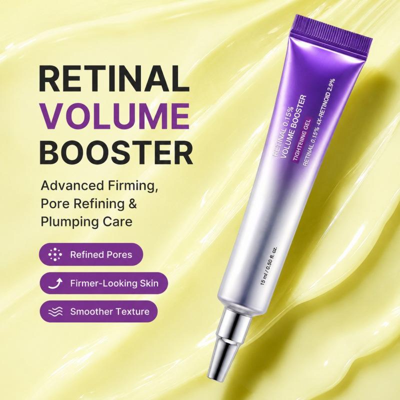 Retinol Serum Cream Gentle Moisturizing Repair Lotion Anti-Aging Facial Skincare for Men Women 2.4 Oz