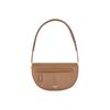 Olympia Adjustable Shoulder Strap Dyed Lambskin Ellen Olympia Half-Moon Handbag Women Handbag Brown 8050598