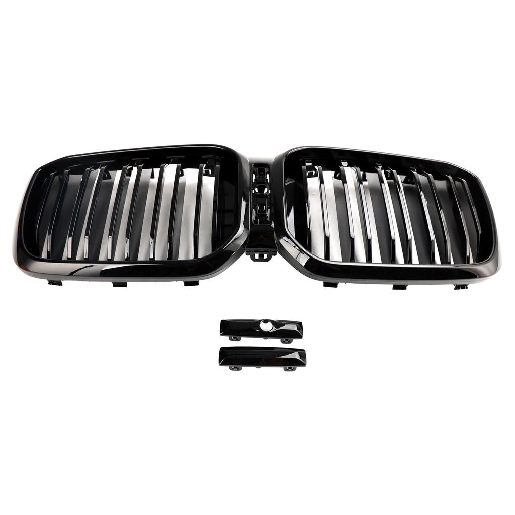 Griglia Anteriore Nera Lucida Fit BMW X3 X4 G01 G02 2022 2023