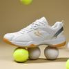 Mesh Breathable Professional Badminton Shoes Men's and Women's Training Shoes Shock Absorption Breathable Sports Shoes Non-slip and Wear-resistant
