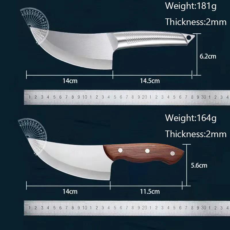 Stainless Steel Boning Knife Dividing Slaughtering Knife Peeling Kitchen Knife Chef Knife Meat Cleaver
