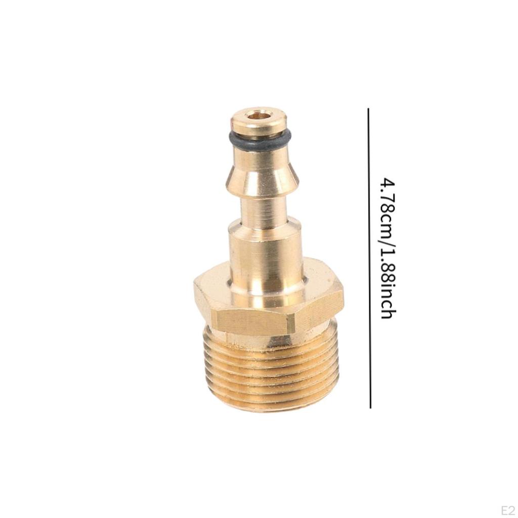 Pressure Washer Hose Adapter M22 Lightweight Upgrade Repair Maintenance Replacement Part Quick