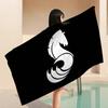 B-BENETEAU Logo Grande Asciugamano da Spiaggia in Microfibra Asciugatura Rapida Asciugamano da Spiaggia Sabbiosa Asciugamano per Piscina per Viaggio Piscina Nuoto Yoga