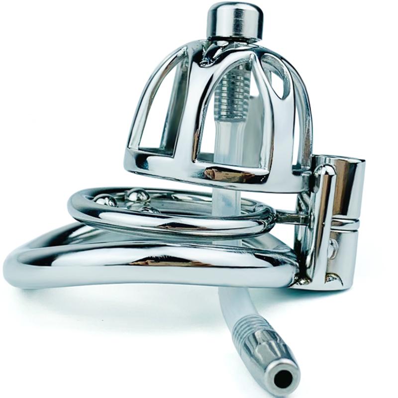 Super Small Male Chastity Device Adult Cock Cage Extreme Confinement Chastity Cage for Male Sex Toys Stainless Steel BDSM