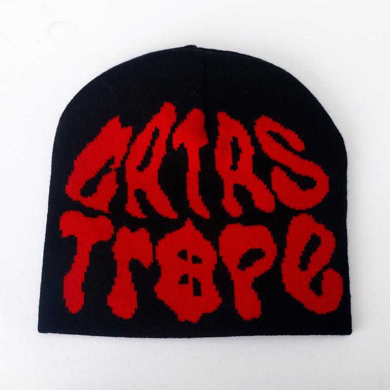 New hot-selling MEA CULPA beanie hat mea beanie hat knitted hat straight