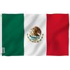 Anley Fly Breeze 3x5 ft Mexiko Flagge Mexikanische MX Nationalflagge Lateinisch Latino Banner