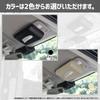 Tissue Case Sun Visor Bottle Set Black Universal PU Leather Synthetic Leather Visor Easy Tissue Storage Goods Compact S YOURS (for + Type) 2-piece