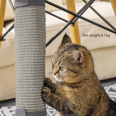 1pc-Cat Scratch Pad Natural Sisal Cat Scratch Pad Sofa Cover Indoor Table Leg Grinding Claw Sofa Carpet Chair Protection