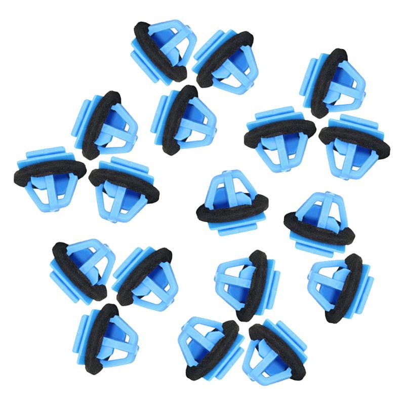 30Pcs Fender Flare Rocker Door Exterior Moulding Clip Fit for Kia Sportage Hyundai Santa Fe 2013- 87756-1F000