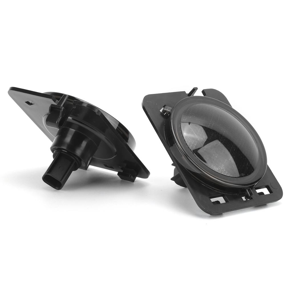 DC 12V LED Side Marker Light with Smoke Color Lens Replacement for Jeep Wrangler JK JKU 2007‑2018