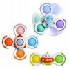 Woopie Baby Spinner Sensory Toy Rocket Alien UFO 3 Pcs.