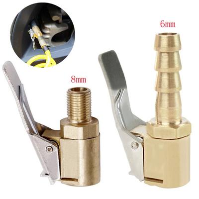 6/8mm Tire Nozzle Valve Clip Car Air Chuck Inflator Pump Connector Adapter Auto Car-styling Tyre Inflating Accessories Universal