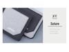 Men's Ultra-Thin Canvas & Leather Short Wallet with Card Holder