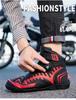 Stivali da Moto da Uomo per Tutte le Stagioni - Scarpe alla Caviglia per Fuoristrada e Corse