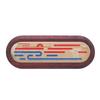 Wood Metal Haptic Slider Fingertip Toy Mechanical Push Card Toy Portable Fingertip Slider Toy for Of