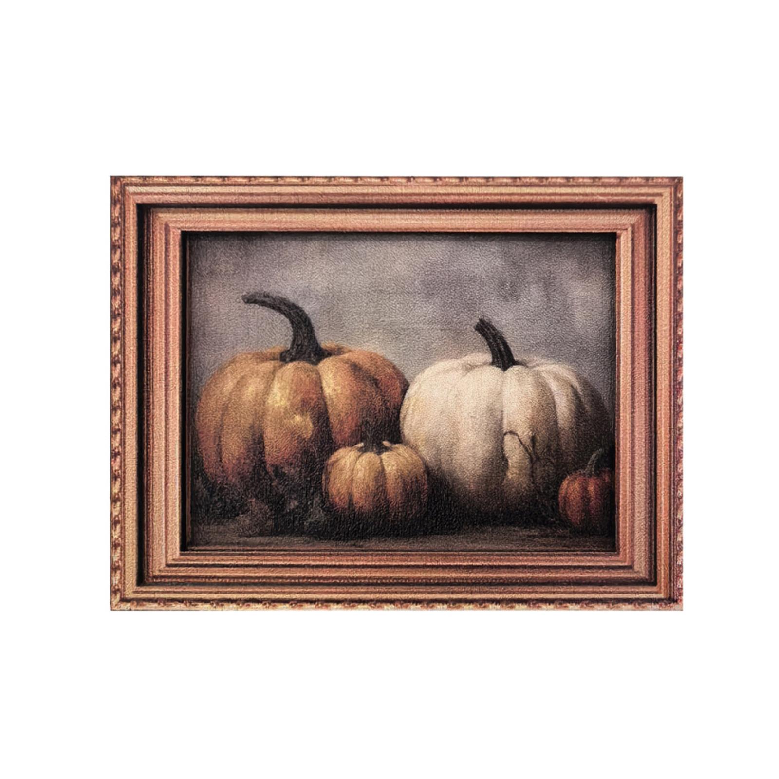 

Creative Halloween Retro Photo Frame Magnetic Fridge Magnet Wooden Poster Fridge Magnet One Size