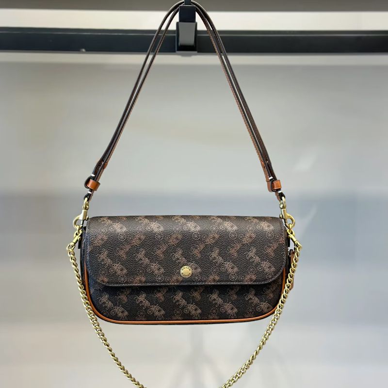 Corben new brook flap bag chain crossbody retro shoulder portable underarm women s bag 23*12*4cm