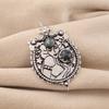 Natural Labradorite Gemstone 925 Sterling Silver Handmade Jewelry Pretty Necklace Pendant 1.9" For Women CP-44-32