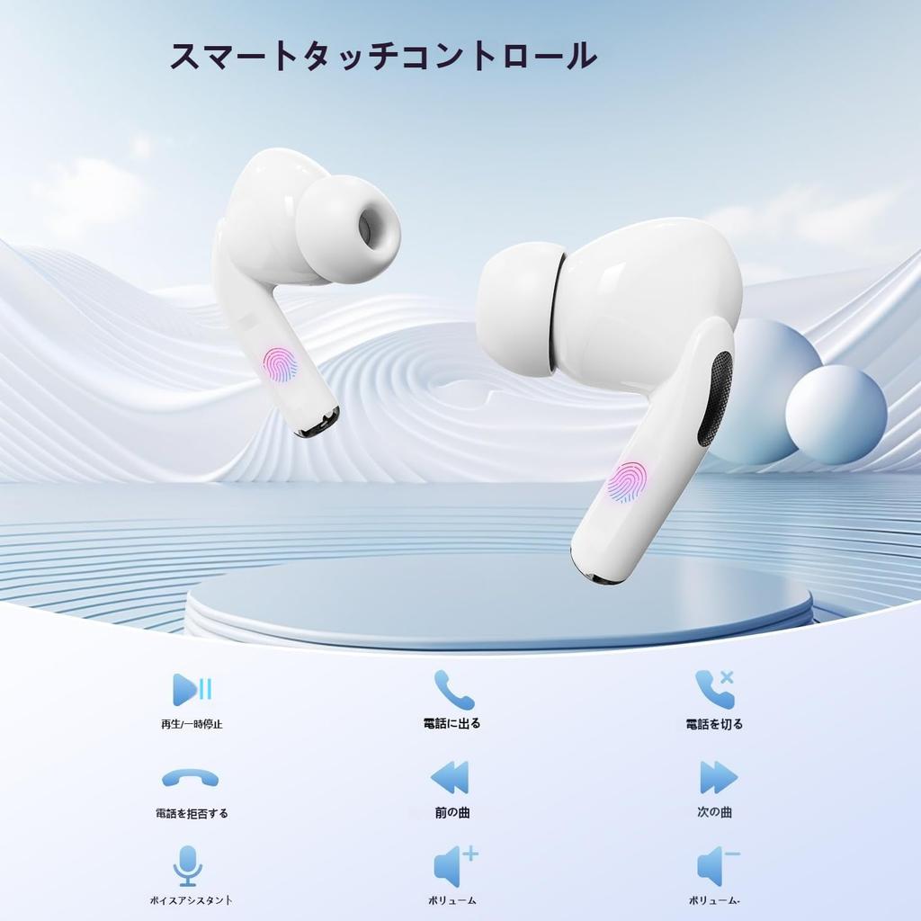 2026 Latest Bluetooth Wireless IPX7 Automatic Up to 50 Hours of HIFI Sound Low Instant Fast Single or for Web and Compatible with iPhone and Android