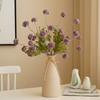 4pcs Plastic Artificial Small Thorn Ball Flowers Real Touch Fake Flowers  Lifelike