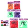 Spider Web 2 Spiders Halloween Party Decorations Retractable Spider Dress Fancy