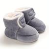 Kleinkind Baby Mädchen Stiefeletten Plus High Top Hausschuhe Indoor Schuhe Krabbelschuhe Lauflernschuhe für Winter