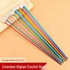 Handmade Afghan Crochet Hook Set for DIY Scarf & Sweater Knitting