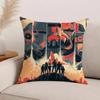 Movie S-Star W-Wars Darth V-Vader Baby Y-Yoda Pillow Case Office Cushions Suitable For Sofa Car Bedroom Decorative Cushion Cover