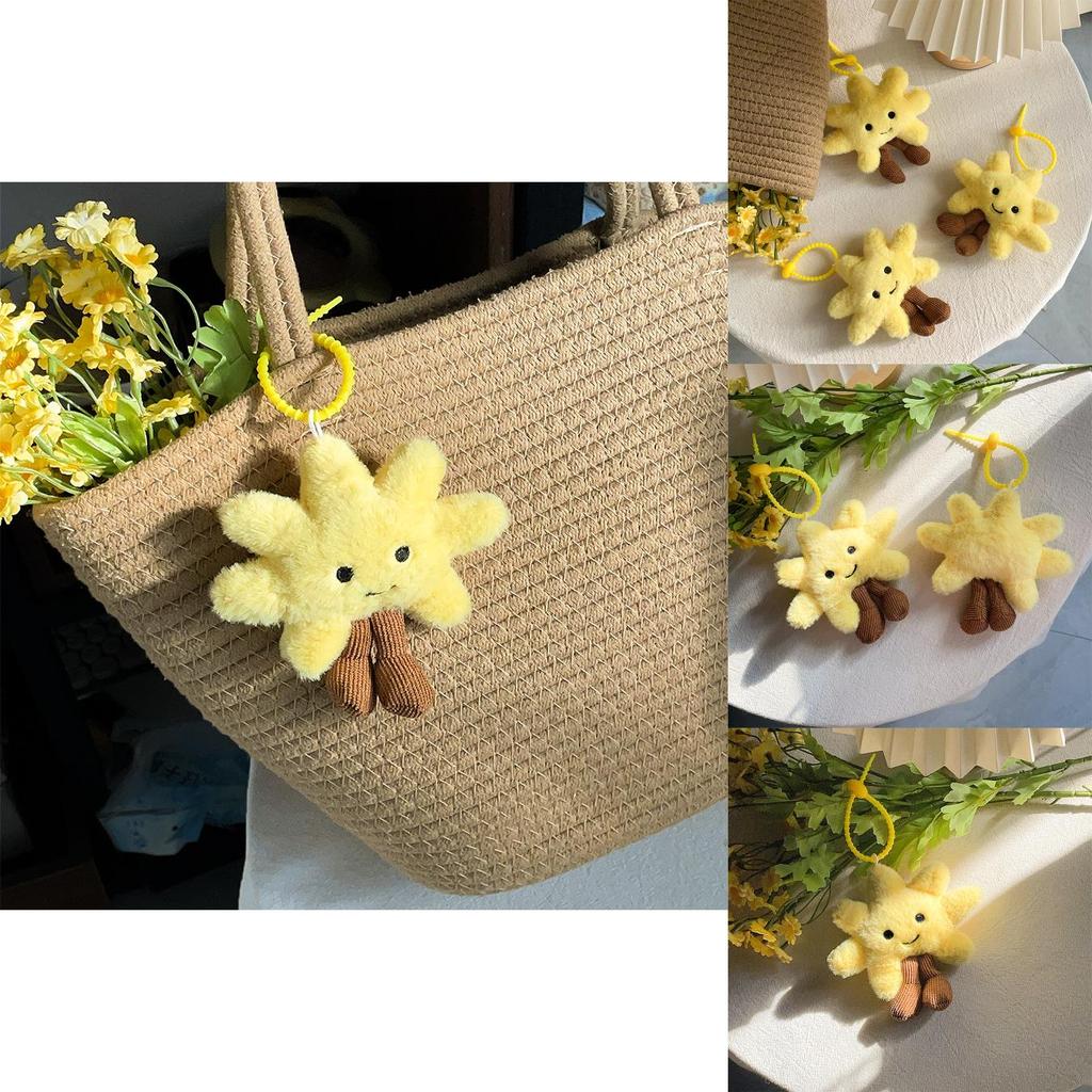 Sun Shape Plush Doll With Short Plush Material For Birthday Gifts And Collectors