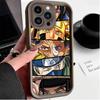 Cartoon Naruto Printed Fashion Case Flexible Soft Silicone TPU Shell Full Back Cover for iPhone Samsung